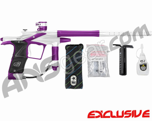 Planet Eclipse 2011 Ego Paintball Gun - White/Electric Purple