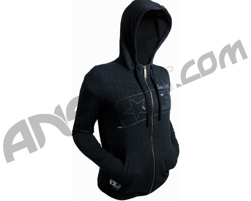 Planet Eclipse 2011 Girls Baroque Hooded Sweatshirt - Black