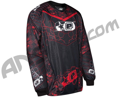 Planet Eclipse 2011 Distortion Paintball Jersey - Emortal Fire
