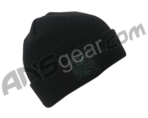 Planet Eclipse 2016 Flux Rollup Beanie - Black/Green