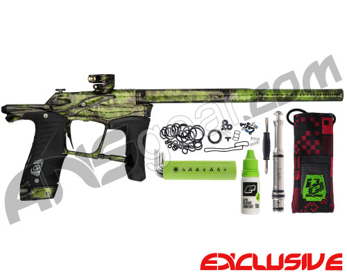 Planet Eclipse Ego LV1.5 Paintball Gun - Polished Acid Wash Lime