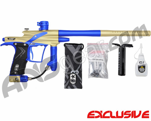 Planet Eclipse Etek 4 AM Paintball Gun - Gold/Cobalt