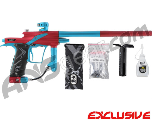 Planet Eclipse Etek 4 AM Paintball Gun - Red/Dust Teal