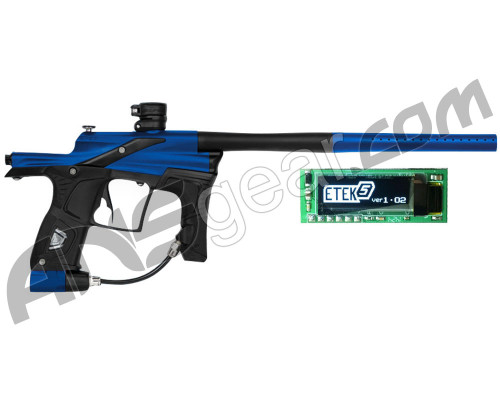 Planet Eclipse Etek 5 Gun w/ Free OLED Board - Blue