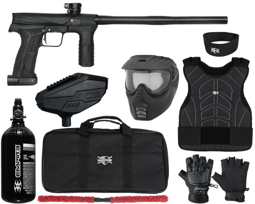 Planet Eclipse Etha 3 Mechanical Level 1 Protector Paintball Gun Package Kit - Black