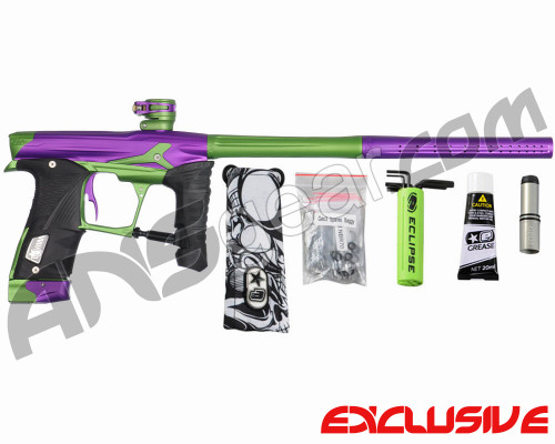 Planet Eclipse Geo 3.5 Paintball Gun - Purple/Lime