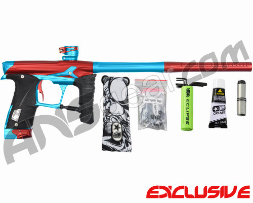 Planet Eclipse Geo 3.5 Paintball Gun - Red/Teal