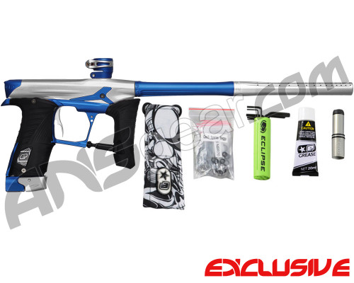 Planet Eclipse Geo 3.5 Paintball Gun - Silver/Cobalt