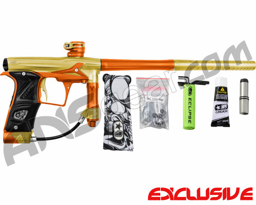 Planet Eclipse Geo 3 Paintball Gun - Gold/Orange