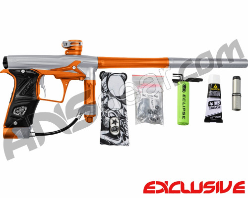 Planet Eclipse Geo 3 Paintball Gun - Silver/Orange