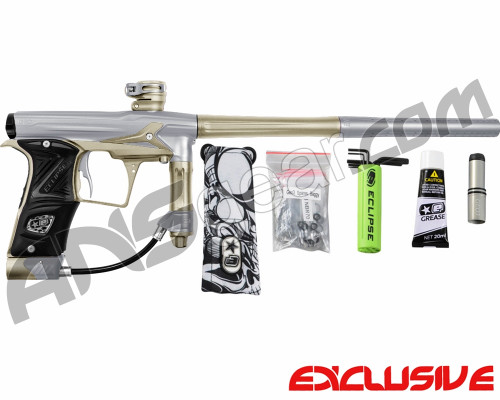 Planet Eclipse Geo 3 Paintball Gun - Silver/Sandstone