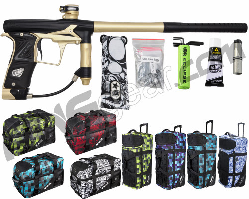 Planet Eclipse Geo 3 Paintball Gun w/ Gear Bag - Black/Rose Gold