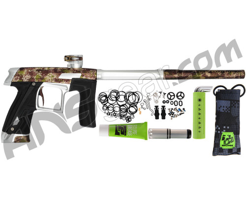 Planet Eclipse Geo CS1 Paintball Gun - HDE w/ Silver Parts Planet Eclipse Geo CS1 Paintball Gun - HDE w/ Silver Parts