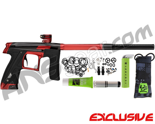 Planet Eclipse Geo CS1 Paintball Gun - Polished Black/Red
