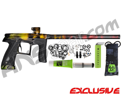 Planet Eclipse Geo CS1 Paintball Gun - Rasta Acid Fade