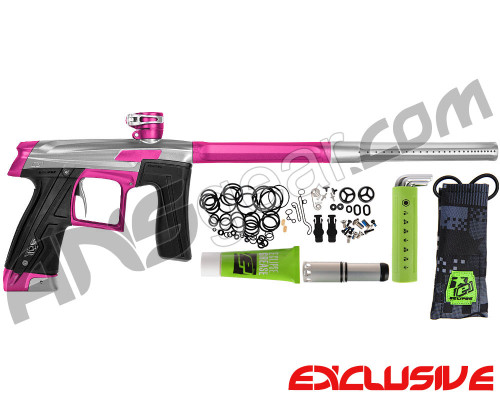 Planet Eclipse Geo CS1 Paintball Gun - Silver/Dust Pink