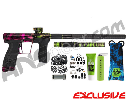 Planet Eclipse Geo CS2 Paintball Gun - Polished Acid Wash Joker Fade