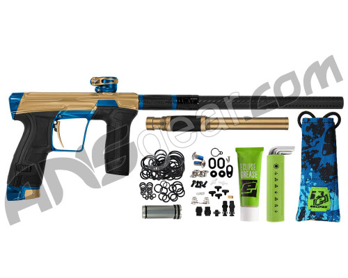 Planet Eclipse Geo CS2 Paintball Gun - Brown/Electric Blue