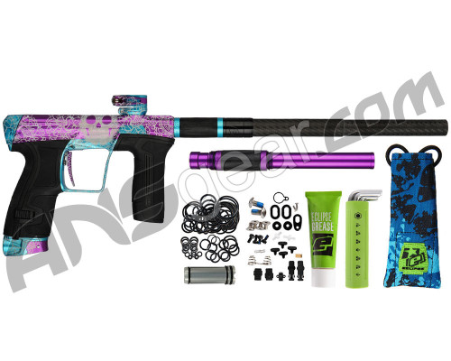 Planet Eclipse Geo CS2 Paintball Gun - Destiny - Laser Engraved Sugar Skull