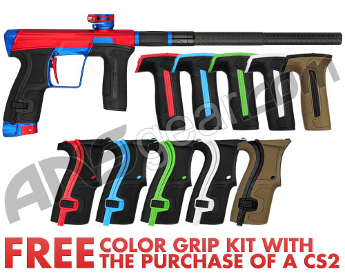 Planet Eclipse Geo CS2 Paintball Gun - Red/Blue3