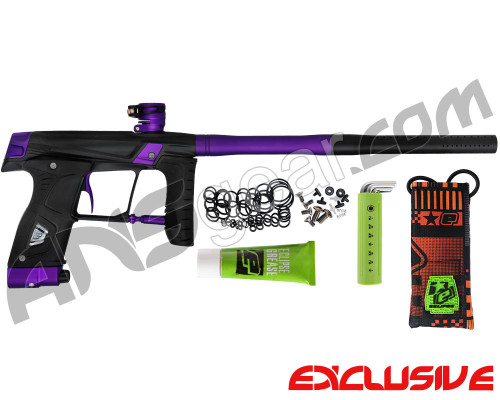 Planet Eclipse Gtek 160R Paintball Gun - Black/Electric Purple