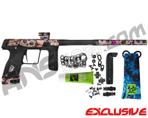 Planet Eclipse Gtek 170R Paintball Gun - Sugar Skulls Black