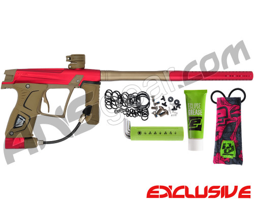 Planet Eclipse Gtek Paintball Gun - Red/Tan