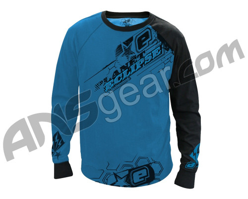 Planet Eclipse Men's 2011 Game Day Long Sleeve Practice Jersey - Blue