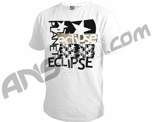 Planet Eclipse Men's 2011 Grunge T-Shirt - White