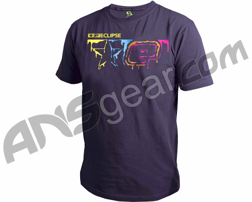 Planet Eclipse Men's Drip T-Shirt - Purple