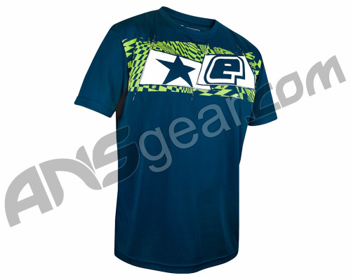 Planet Eclipse Men's Illusion T-Shirt - Blue/Green