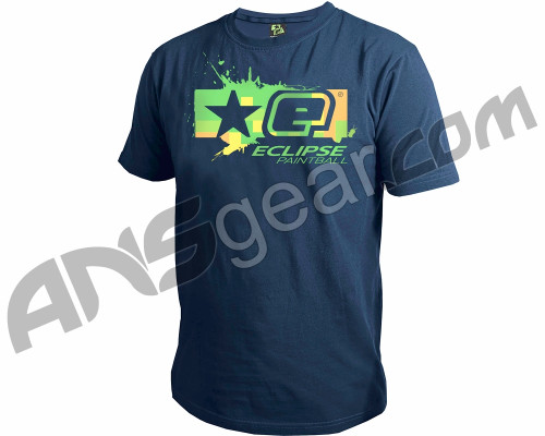 Planet Eclipse Men's Pixel T-Shirt - Blue