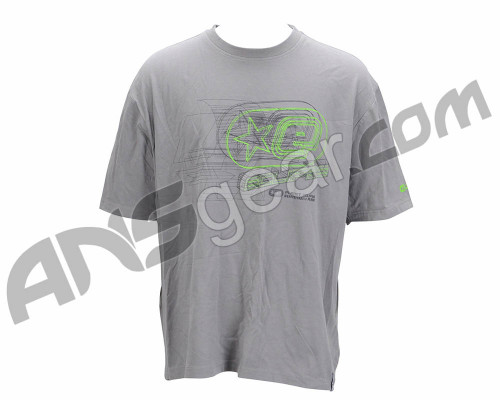 Planet Eclipse Men's 3-D T-Shirt - Grey