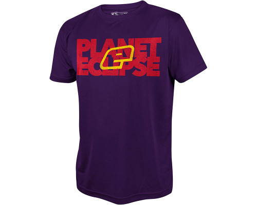 Planet Eclipse Blok Pro-Formance T-Shirt - Purple