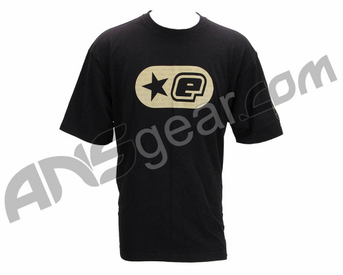 Planet Eclipse Men's Embossed T-Shirt - Black