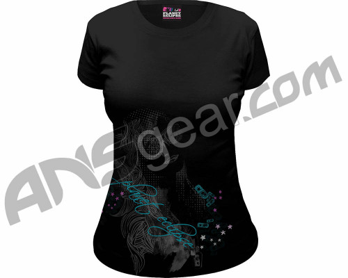 Planet Eclipse Girls Love T-Shirt - Black