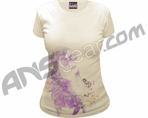 Planet Eclipse Girls Love T-Shirt - Cream