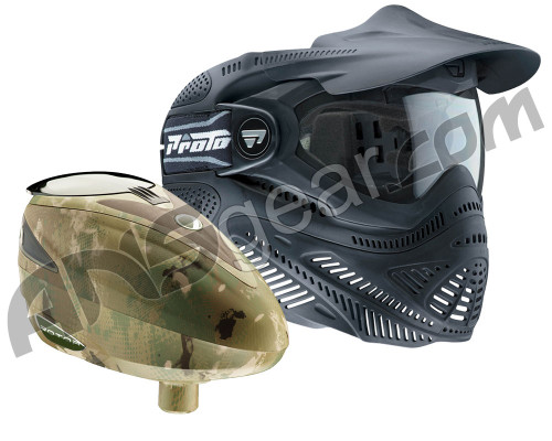 Proto Switch FS Paintball Mask w/ DyeCam Rotor Loader