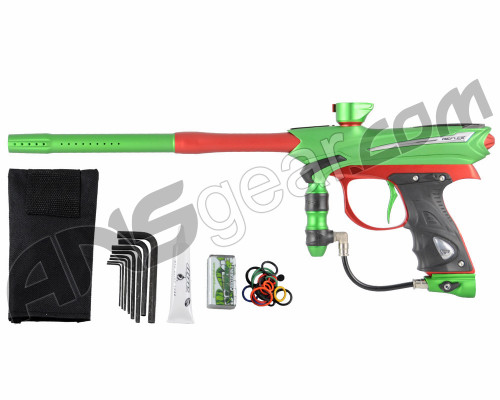2013 Proto Reflex Rail Paintball Gun - Lime/Red