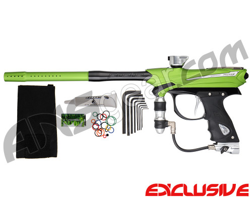 Proto Reflex Rail Paintball Gun - Lime/Silver