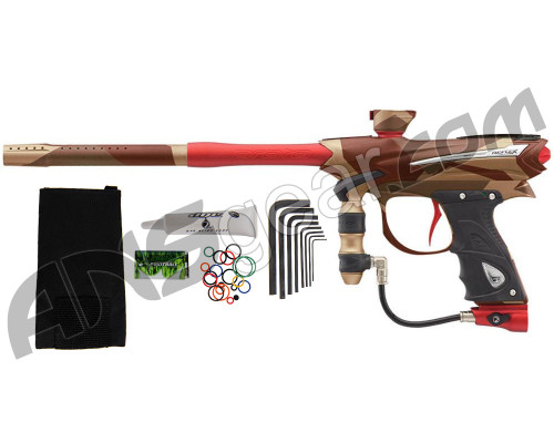 Proto Reflex Rail Paintball Gun - PGA Camo Red