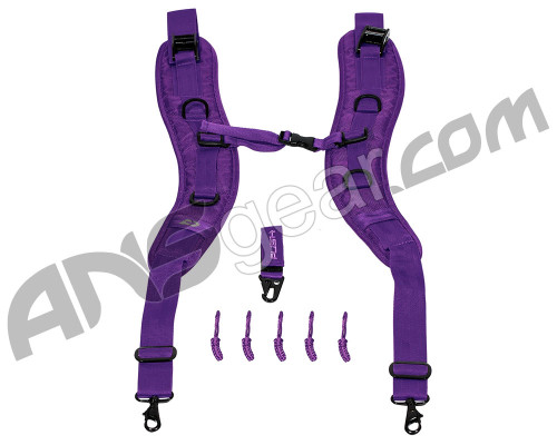 Push Backpack/Gear Bag Strap Kit - Purple