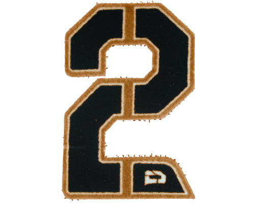 Push Division Velcro Number Patch #2 - Tan