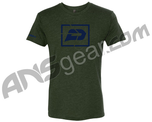 Push Icon Squared Paintball T-Shirt - Forrest