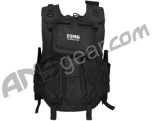 RAP4 Counterstrike Paintball Vest - Black