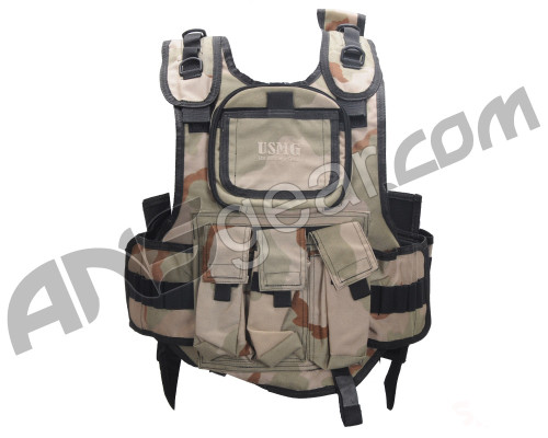 RAP4 Counterstrike Paintball Vest - Desert Camo