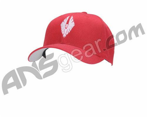 Raven Paintball Men's Fitted Hat - Red