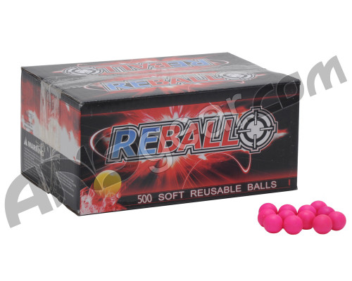 Reball 500 Re-Usable Paintballs - Pink