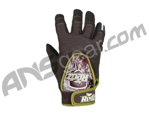 Redz 2010 Players Paintball Gloves - Olive