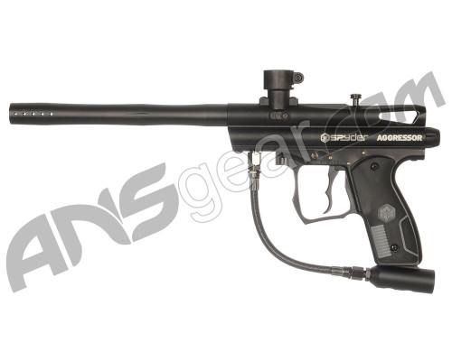 Refurbished - 2012 Kingman Spyder Aggressor Semi-Auto Paintball Gun - Black (016-0340) Refurbished - 2012 Kingman Spyder Aggressor Semi-Auto Paintball Gun - Black (016-0340)